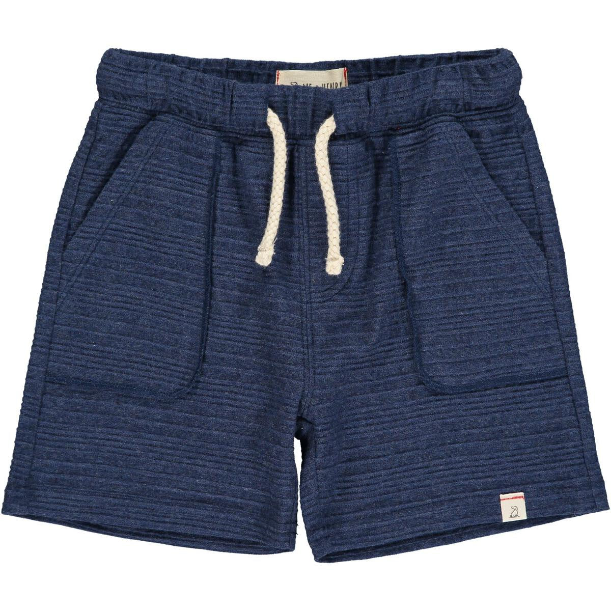 Blue Peter Navy Ribbed Toddler Shorts