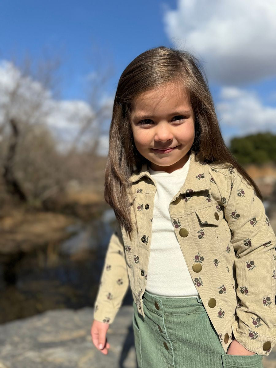 Wyatt Floral Cord Jacket