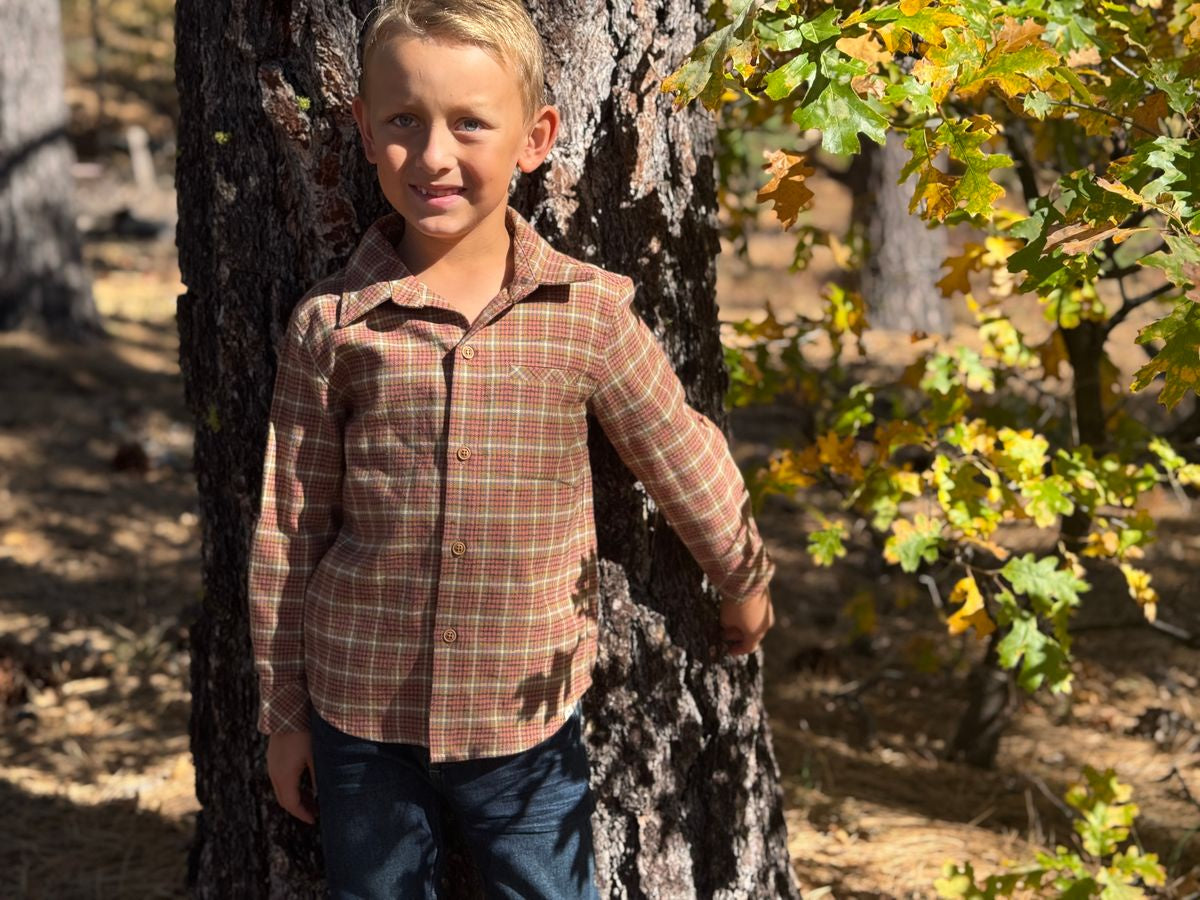 Atwood Gold Plaid Shirt
