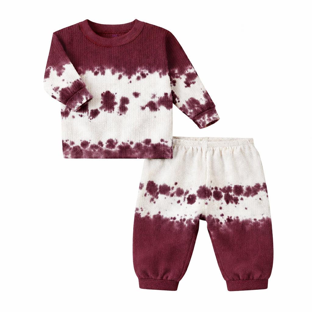 Chunky Thermal Sweatshirt & Pant Set