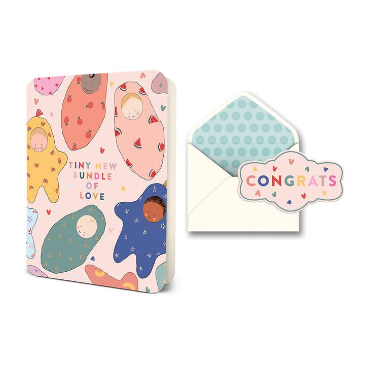 Tiny New Bundle of Love Card
