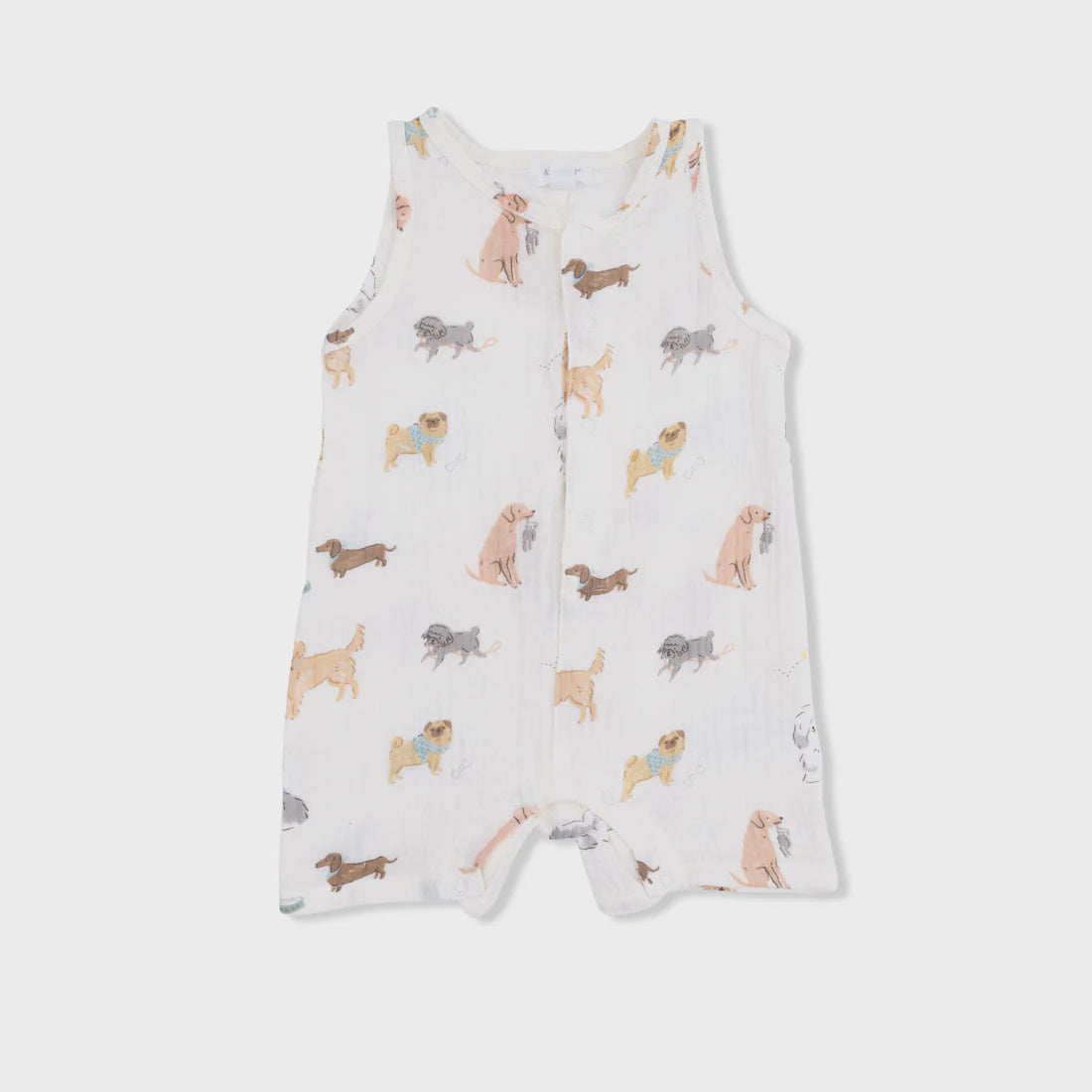Awesome Dogs - Sleeveless Shortie Romper