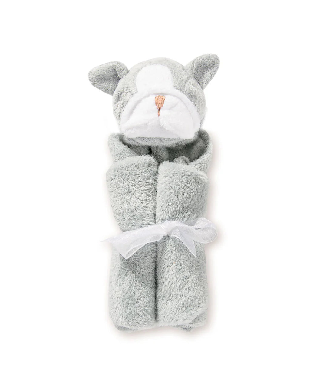 Grey Bull Dog Blankie