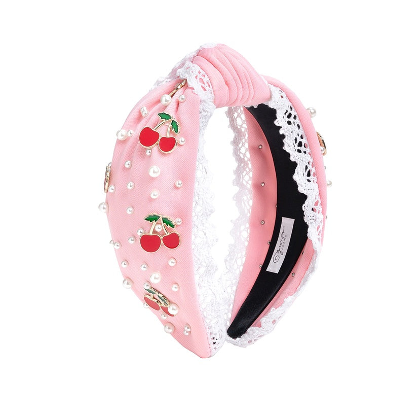 Berry Gemstone Headband