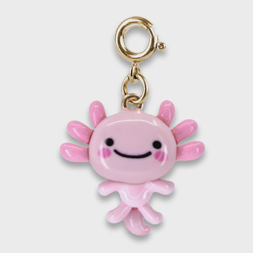 Charm It - Gold Swivel Axolotl Charm