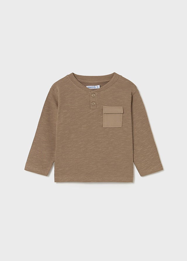 Caramel LS Toddler Tee