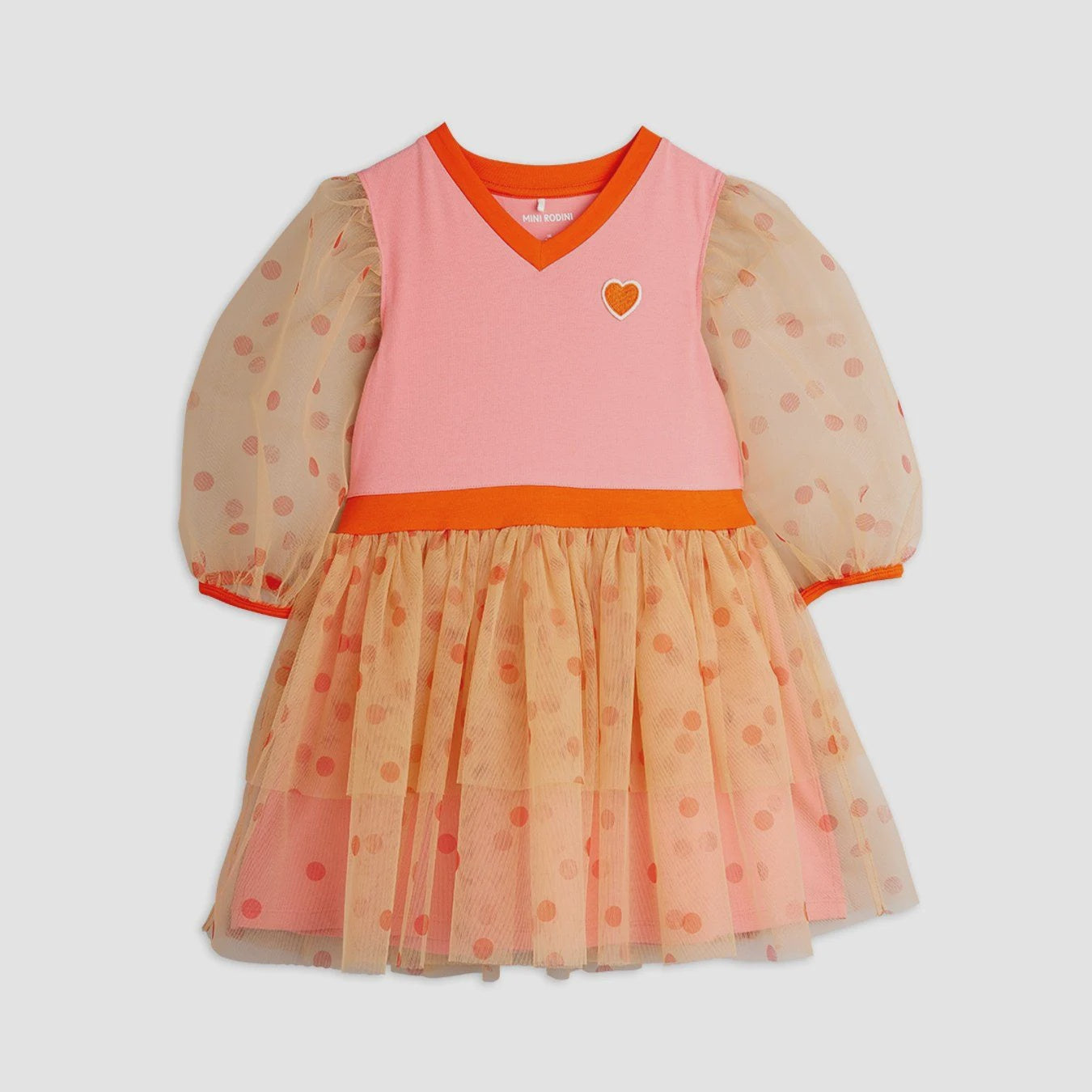 Dotted Tulle Dress