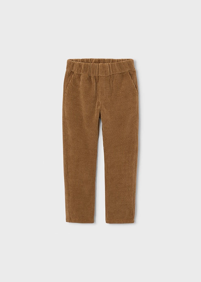 Brown Corduroy Joggers 4514