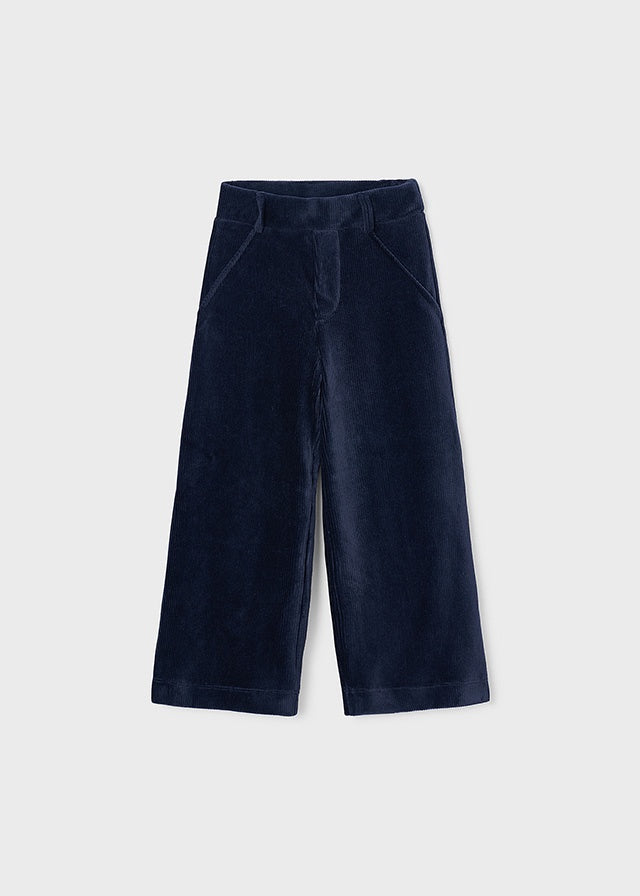 Dark Blue Toddler Knit Pants 4524
