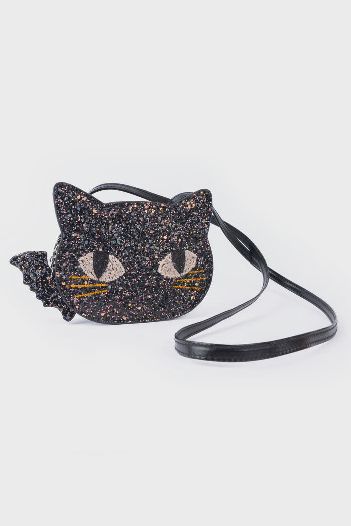 Cat's Meow Glitter Kitty Purse