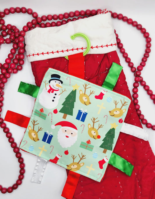 Crinkle Square-Christmas