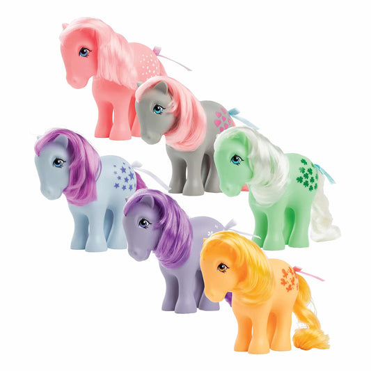 My Little Pony Classic 4″ Collectible 40th Anniversary Ponies