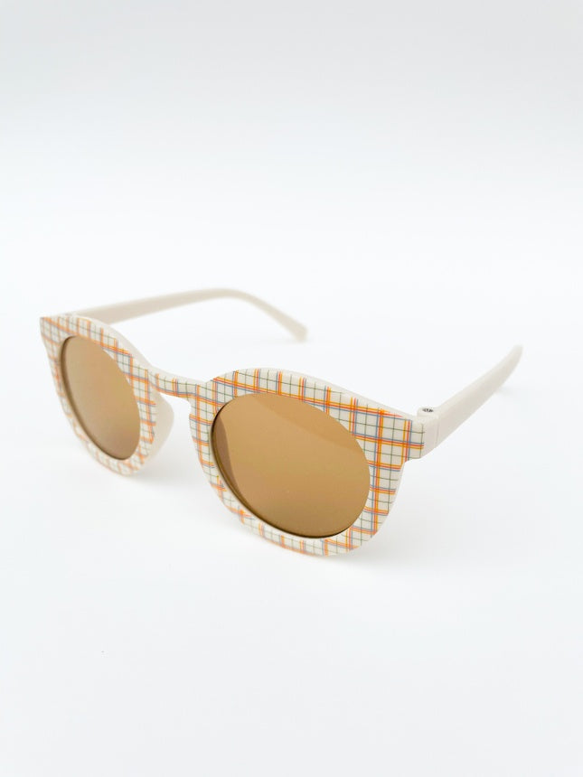 Plaid Pop Kids' 1-5Y Sunglasses