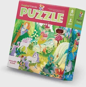 60-pc Holographic Puzzle Magical Friends
