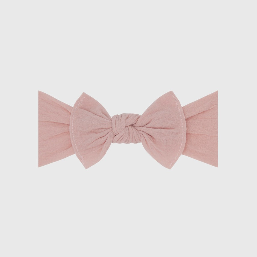 Itty Bitty Knot Headband - Antique Pink