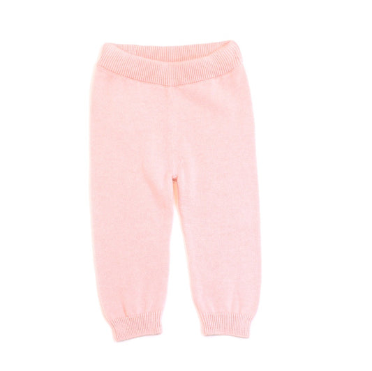 Milan Legging Pants Sweater Knit | Blush | Organic Cotton