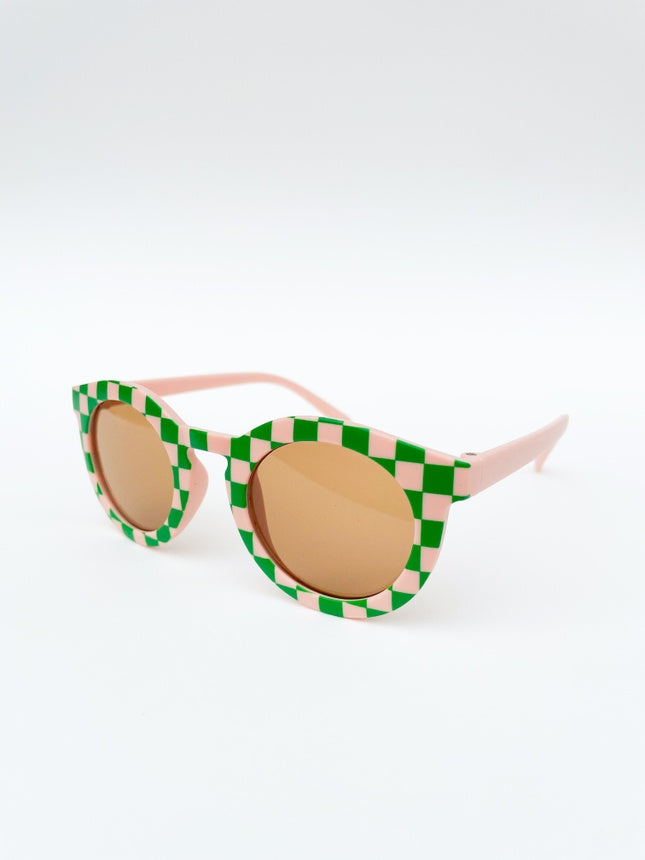 Check Me Out Blush & Green 1-5Y Sunglasses