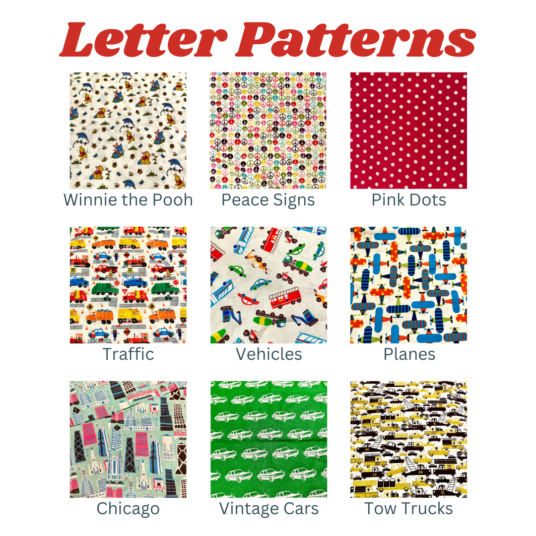 Alphabetable Pillows