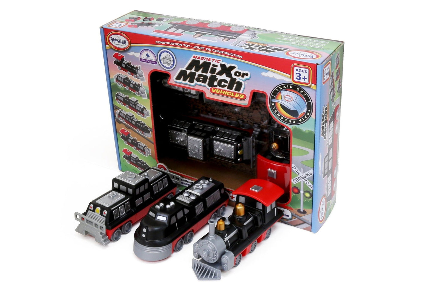 Magnetic Mix or Match Vehicles - Trains