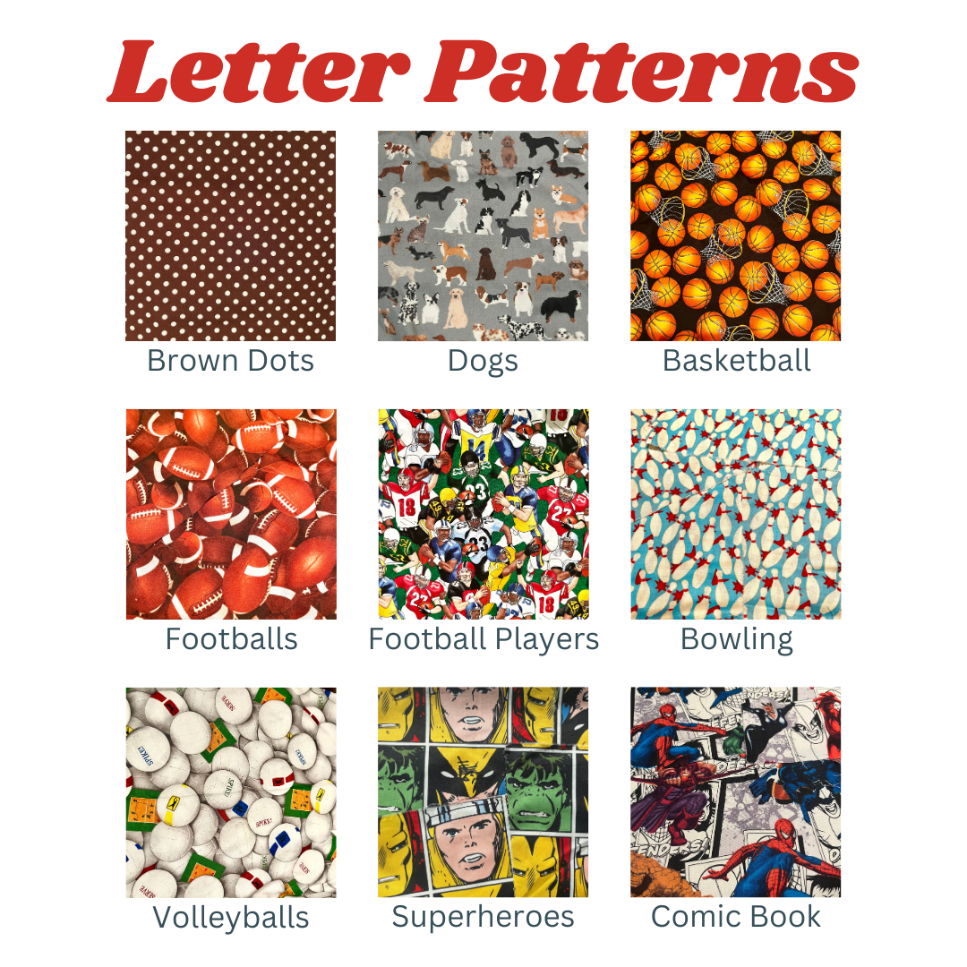 Alphabetable Pillows