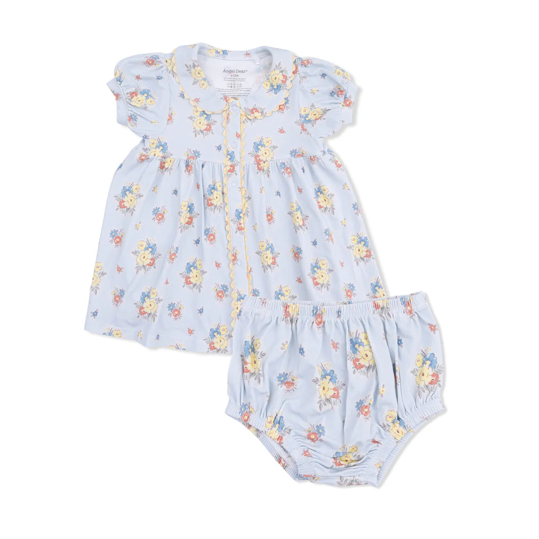 Country Stitch Floral Baby Betty Dress Puff Sleeve