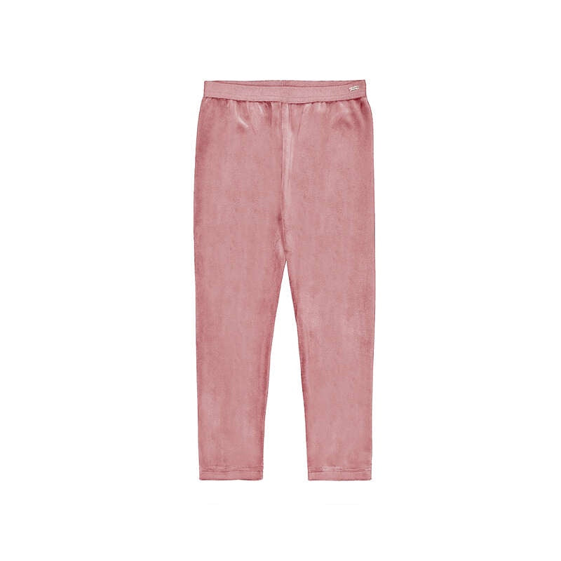 Light Pink Velvet Leggings 712
