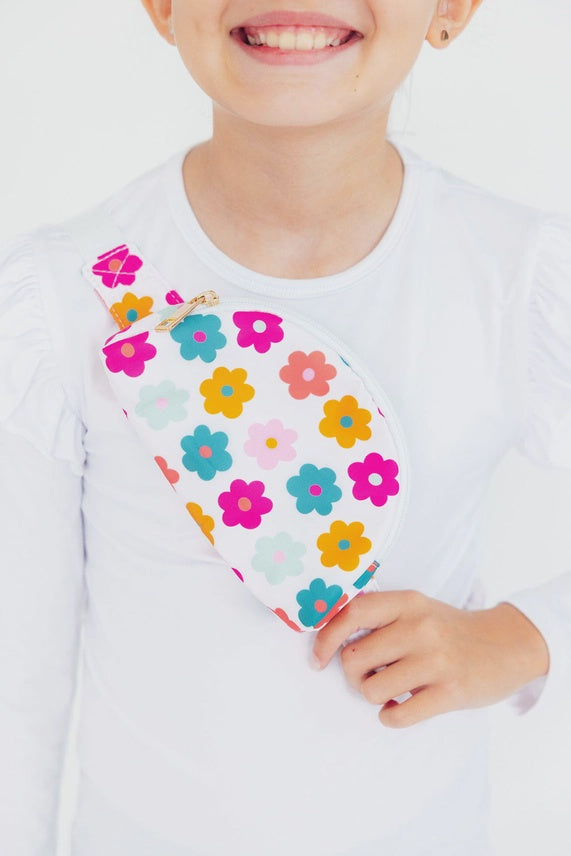 Retro Floral Belt Bag