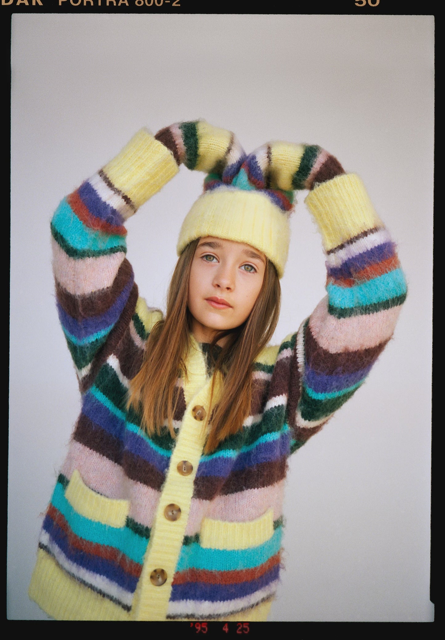 Brutus Sweater in Gemstone Stripe