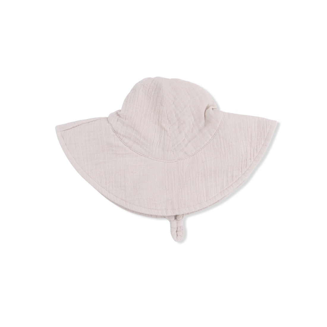 Solid Muslin French Oak - Wide Brim Sun Hat