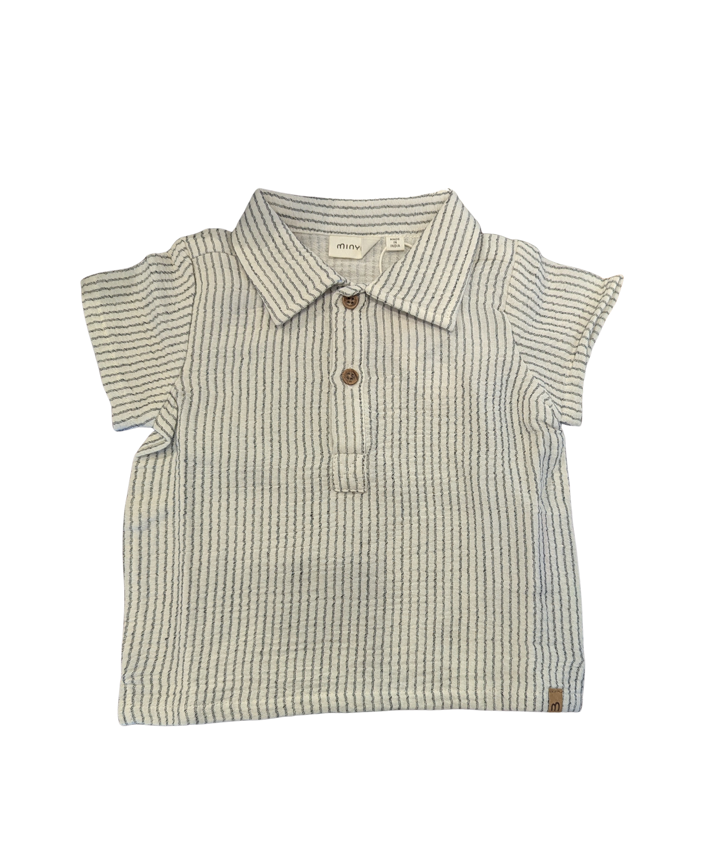 Odyssey Gray Polo Collar SS Tee