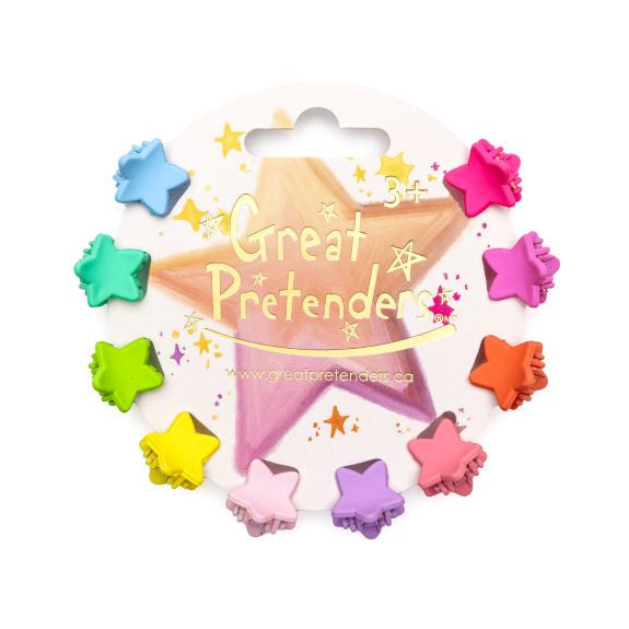 Rainbow Star mini Hair Clip