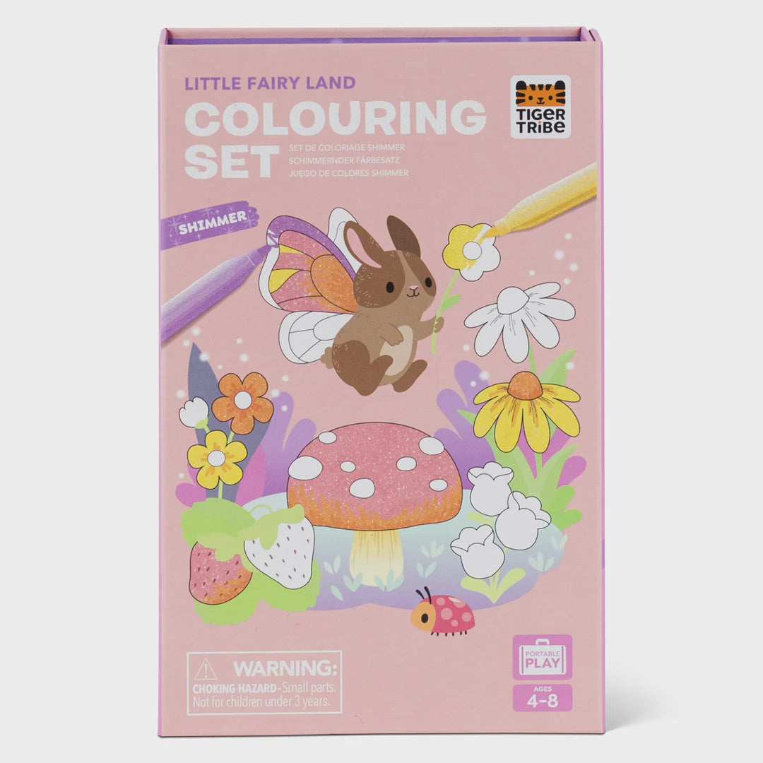 Shimmer Coloring Set Little Fairy Land