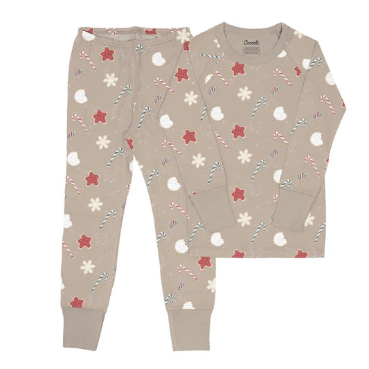 Candy Canes & Cookies LS Modal Pajama Set