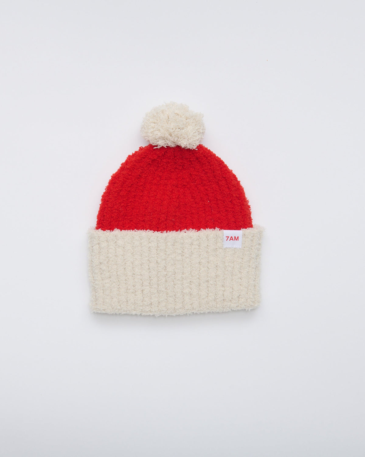 Fuzzy Holiday Santa Beanie