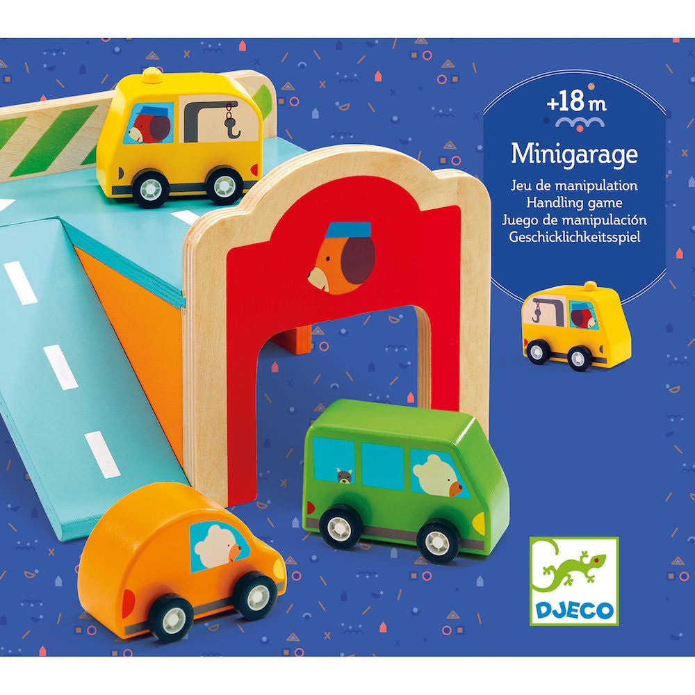 Mini Wooden Garage Toy