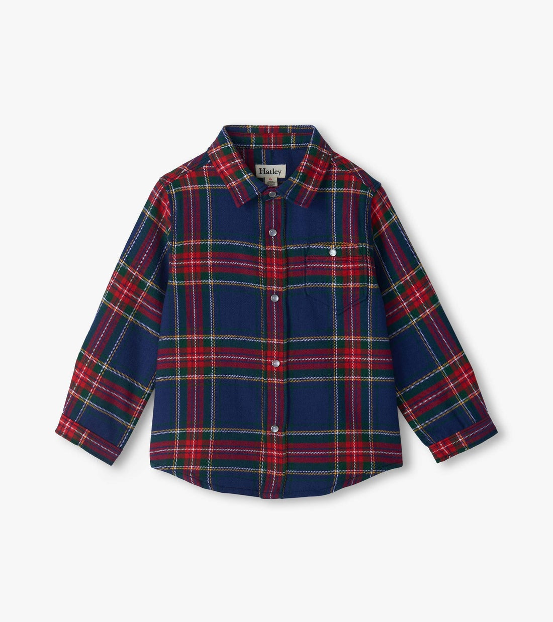 Holiday Plaid Button Down Shirt