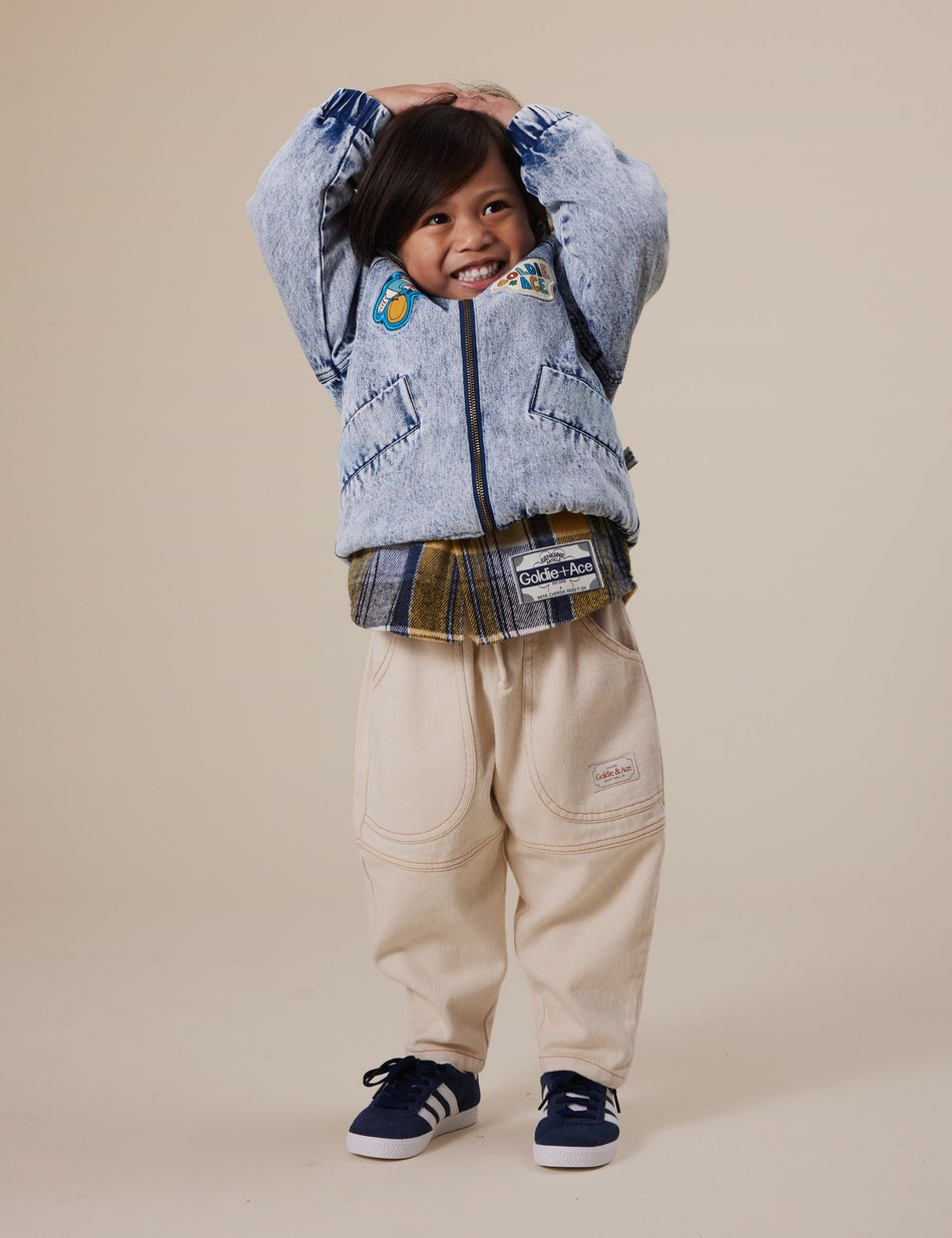 Drew Oat Denim Pocket Pant