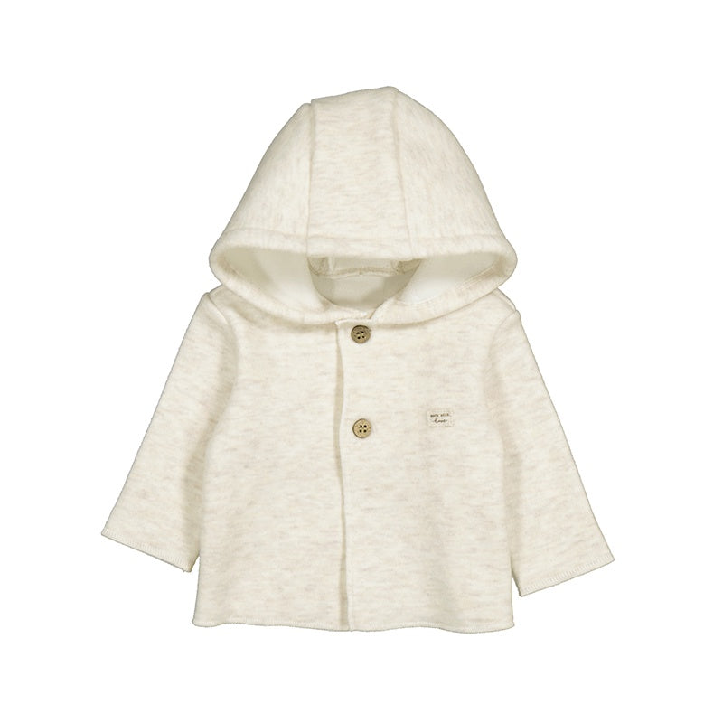 Tri Blend Button Up Coat