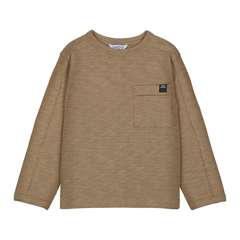 LS Boxy Ribbed Top