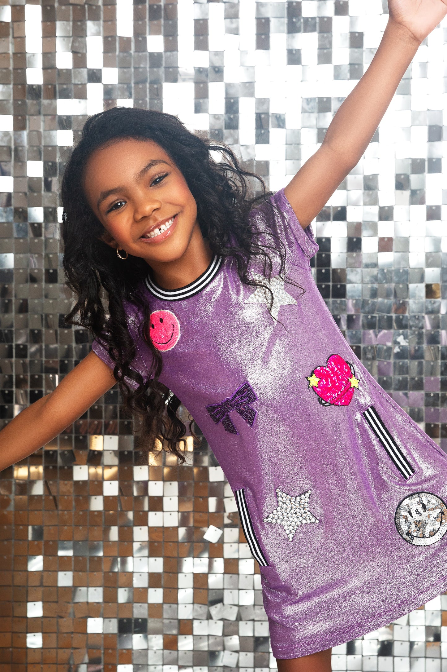 Kid Glitter Dress