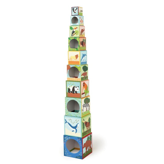 Stacking Tower - Animals of the World