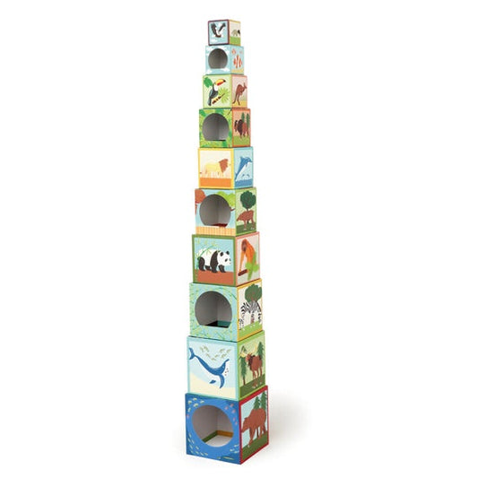 Stacking Tower - Animals of the World
