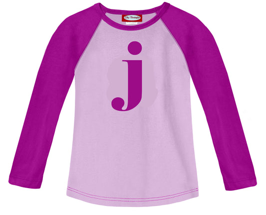 "J" Initial Tees
