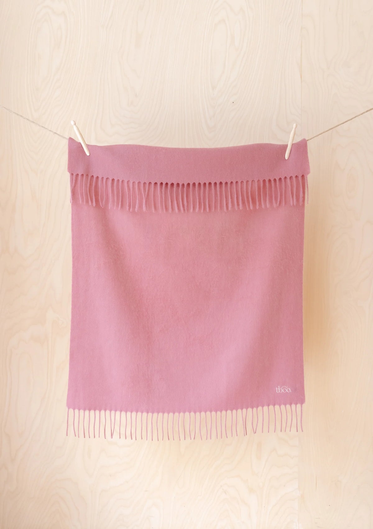 TBCo Lambswool Blanket Solid