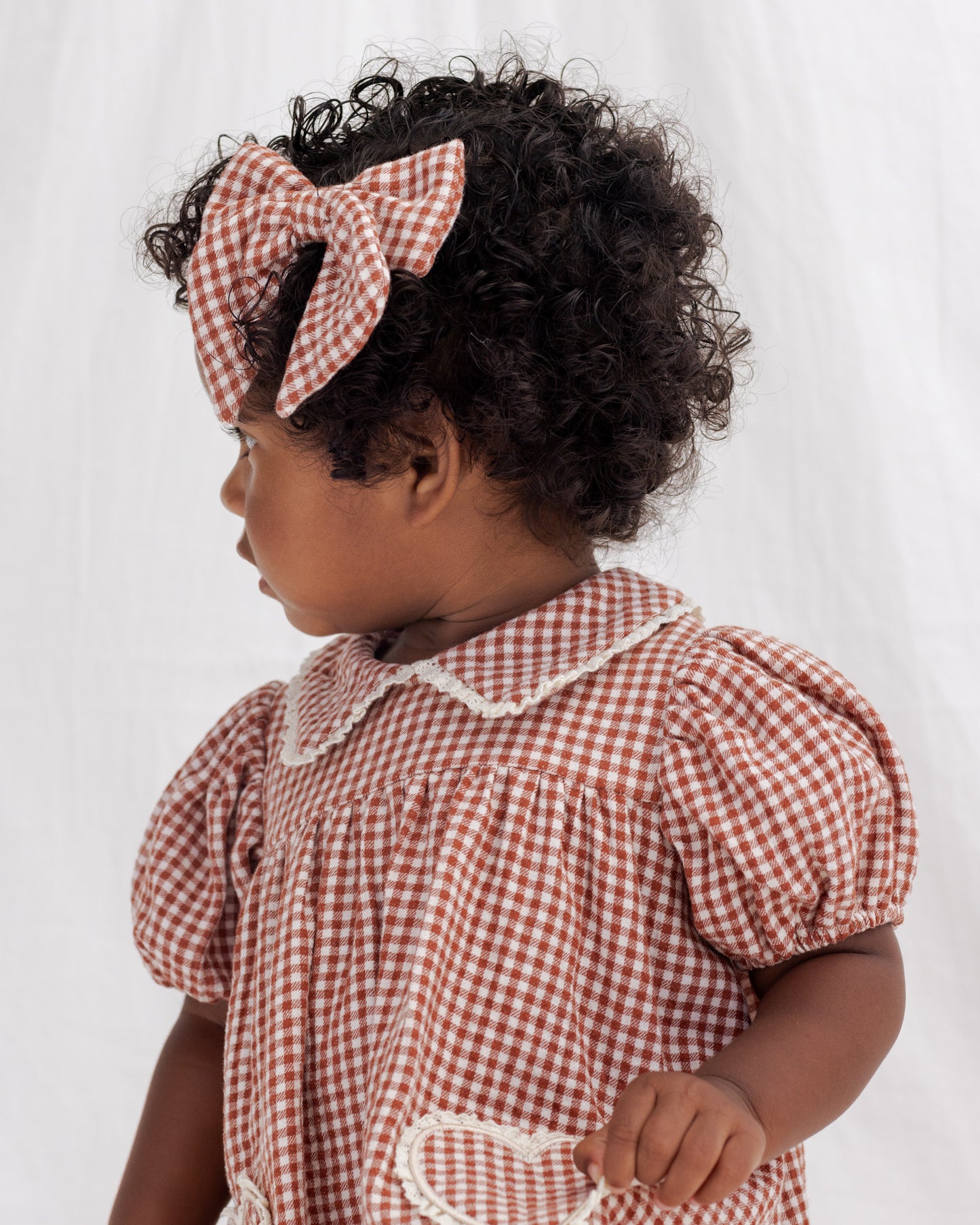 Coraline Gingham Dress w/ Heart Pockets Todd