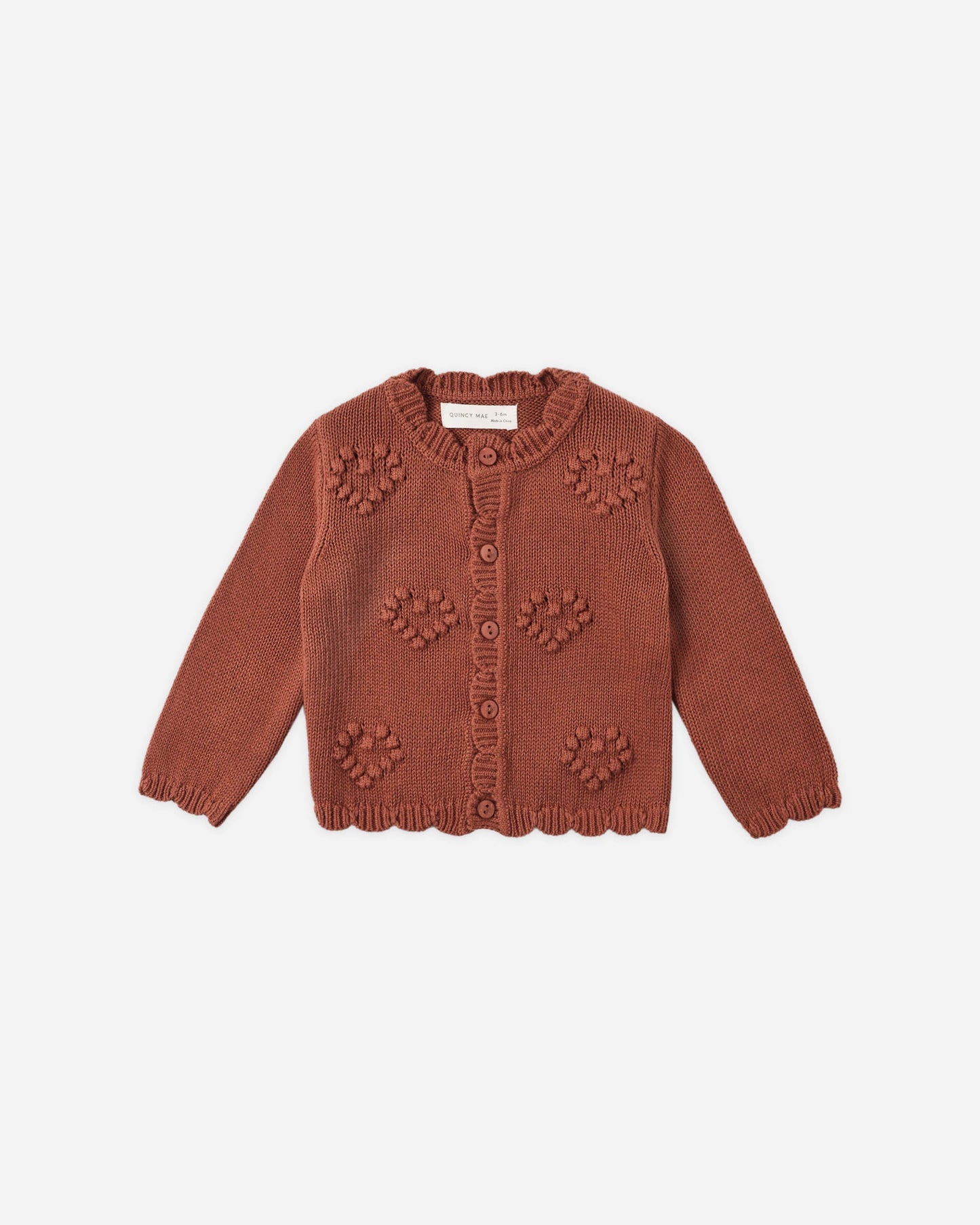 Embossed Knit Cardigan