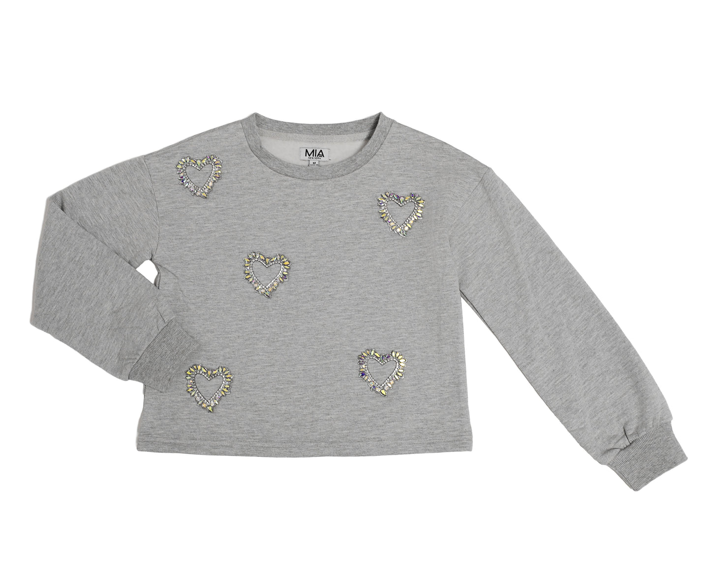 Jewel Heart Sweater