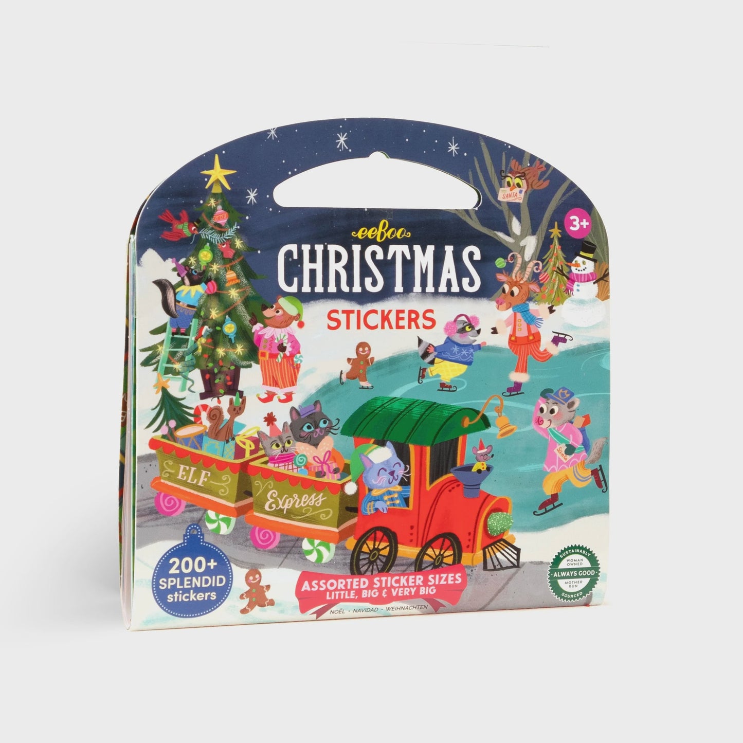 Eeboo Christmas Stickers