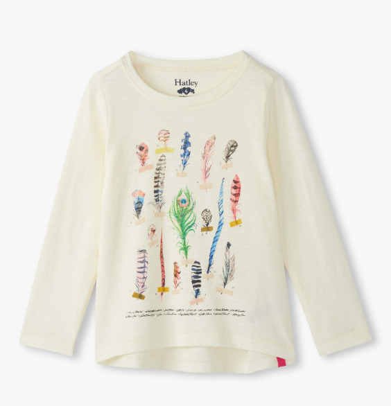 Feathers Long Sleeve Tee