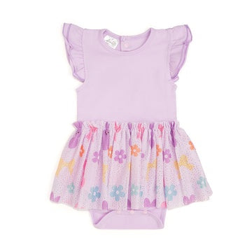 Coquette Bunny SS Tutu Bodysuit